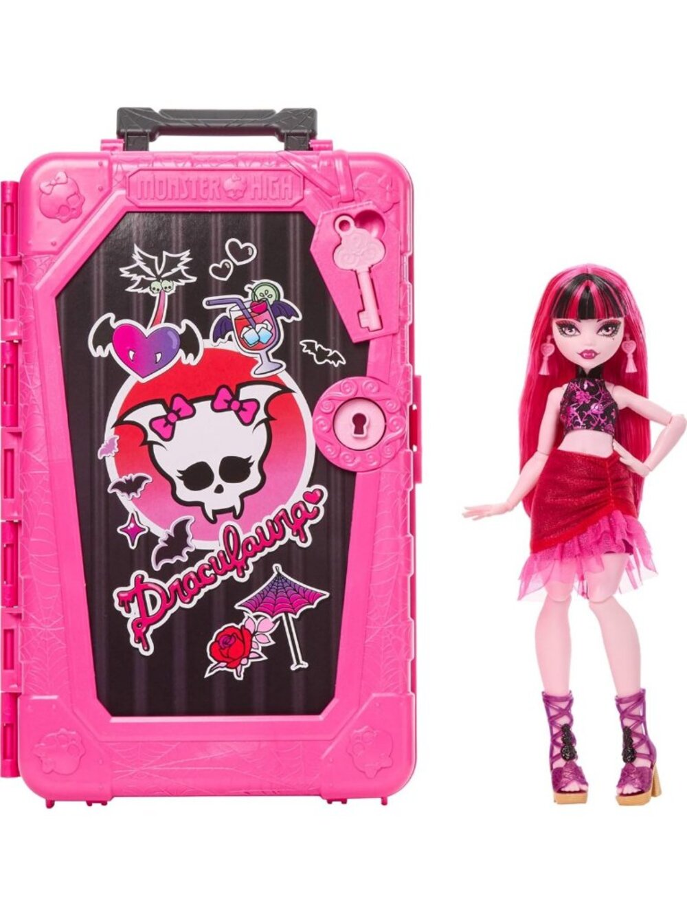 Skulltimate Secrets Draculaura Doll - Monster High Collectible, Fun & Unique Toy